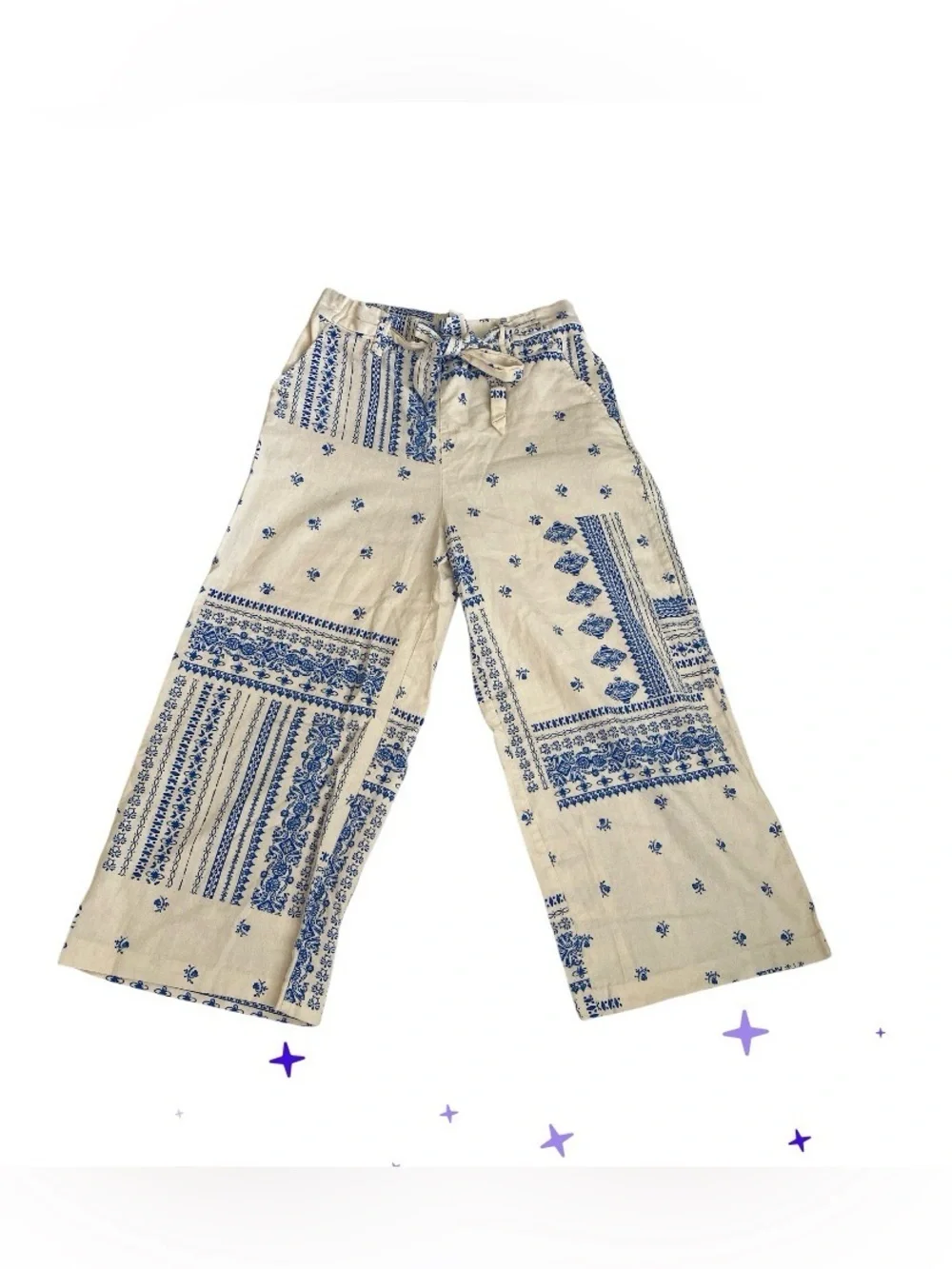 NWOT Joie Linen Lightweight Wide Leg Pants Size 8